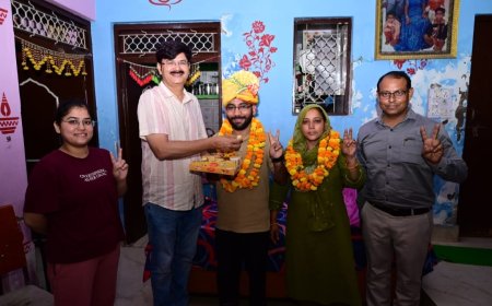 BHEL की प्रतिष्ठित नौकरी छोड़ IIM अहमदाबाद पहुंचे खैरथल के निश्चय प्रताप, रचा नया इतिहास