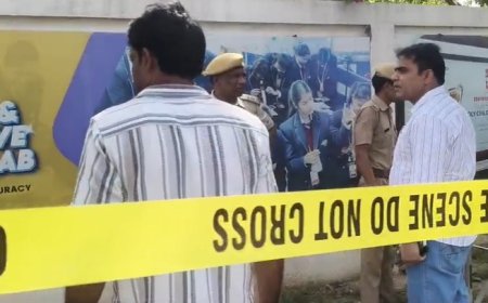होली चाइल्ड स्कूल में सुरक्षा गार्ड की हत्या से फैली सनसनी; सिर पर वार कर शव स्कूल गेट के बाहर फेंका