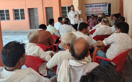 भाजपा देहात मंडल अंता की बैठक संपन्न: 'एक पेड़ मां के नाम' अभियान के तहत किया पौधरोपण