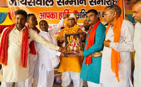 संस्कार और प्रतिभा का सम्मान नई पीढ़ी के लिए प्रेरणा पुंज : जवाहर सिंह बेढ़म