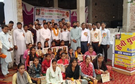 भैंसडावत में सैनी समाज का प्रतिभा सम्मान समारोह आयोजित, 43 प्रतिभाएँ हुईं सम्मानित
