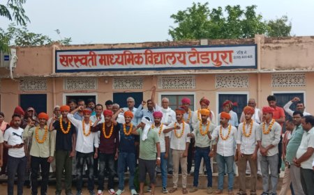 टोडपुरा के 17 लाडलों का अग्निवीर में चयन, ग्रामीणो ने किया भव्य स्वागत; निकाली गई गौरव रैली