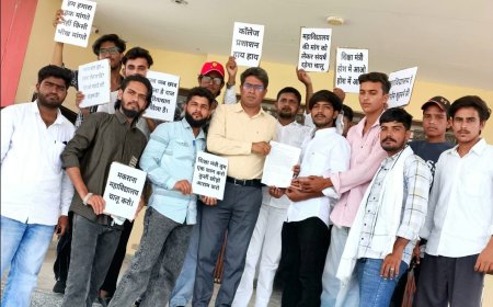 राजकीय महाविद्यालय मकराना की शैक्षणिक गतिविधियां शीघ्र प्रारंभ करने की मांग को लेकर सौंपा ज्ञापन