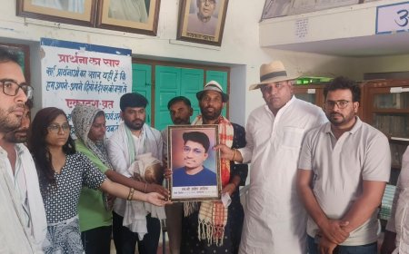 इंसाफ मिलने तक गंगा में विसर्जित नहीं होंगी नीट छात्र प्रदीप मेघवाल की अस्थियां; संघर्ष समिति ने सीजेपी सुप्रीमो अभिजीत दीपके से की मुलाकात