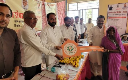 चोरोटी पहाड़ ग्रामीण सेवा शिविर में पहुंचे विधायक सुखवंत सिंह; मौके पर ही सुनी समस्याएं, त्वरित निस्तारण के निर्देश