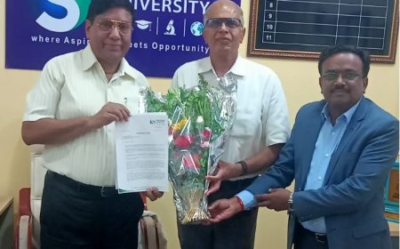 दशकों के अनुभव के साथ प्रो. राजकुमार चतुर्वेदी अब संगम विश्वविद्यालय परिवार का हिस्सा