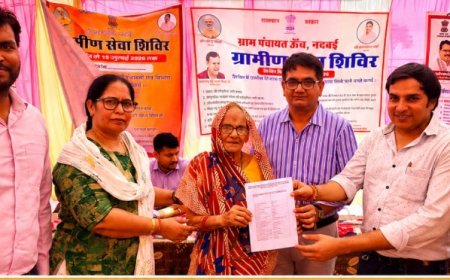 'तकनीकी अड़चन दूर, बुजुर्ग के चेहरे पर लौटी मुस्कान': ग्रामीण सेवा शिविर में अंगूरी देवी का वर्षों पुराना पेंशन सत्यापन हुआ पूरा