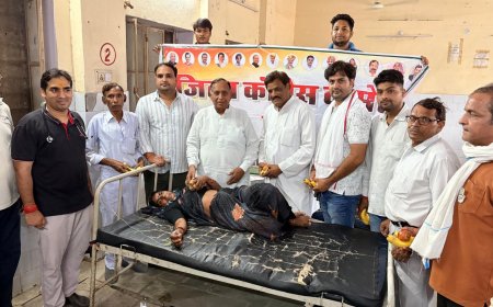 डीग में पर्यावरण संरक्षण के संकल्प के साथ मनाया राहुल गांधी का जन्मदिन; चामुंडा माता मंदिर में किया पौधारोपण
