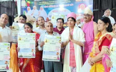 गायत्री नगर में श्रुत पंचमी महोत्सव पर श्रुत स्कन्ध  विधान भक्ति के साथ सम्पन्न