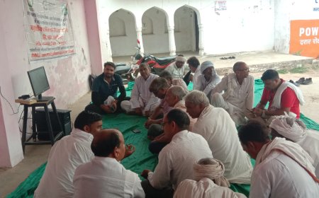 किसानों को पीएम किसान सम्मान निधि का दिखाया लाइव प्रसारण