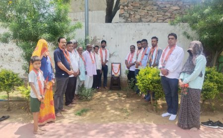 डॉ. श्यामा प्रसाद मुखर्जी का बलिदान दिवस श्रद्धापूर्वक मनाया, राष्ट्र की एकता और अखंडता के संकल्प को दोहराया