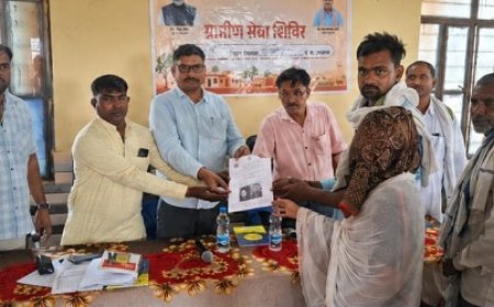 विवाह पंजीयन से मिला रिश्ते को सम्मान और सुरक्षा: ग्रामीण सेवा शिविर में मौके पर ही जारी हुआ प्रमाण-पत्र