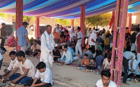 ऊकरूंद में श्रीमद्भागवत कथा का हुआ भव्य समापन, विशाल भंडारे में हजारों श्रद्धालुओं ने ग्रहण की प्रसादी