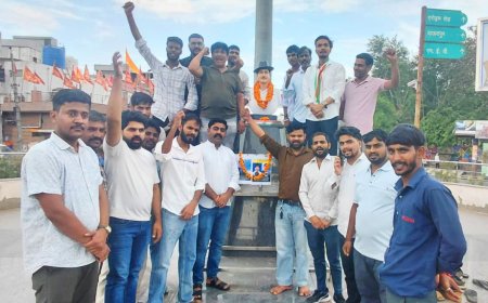 बिहार के भरत तिवारी प्रकरण को लेकर अलवर के युवाओं ने दी श्रद्धांजलि