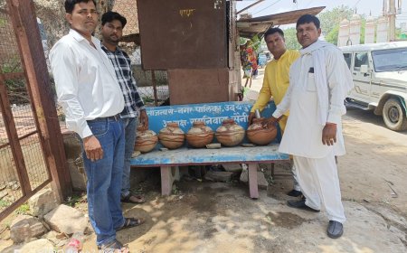 निर्जला एकादशी पर खटीक समाज युवा प्रकोष्ठ ने पेश की मानवता की मिसाल