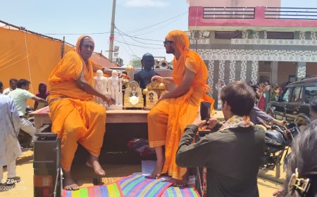 मोक्ष कल्याणक में गूंजे भगवान आदिनाथ के जयघोष, रथयात्रा के साथ पंचकल्याणक महोत्सव का समापन