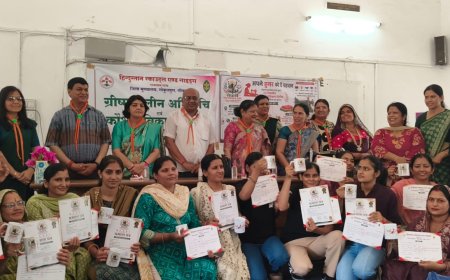 हुनर को मिली पहचान: हिन्दुस्तान स्काउट गाइड अभिरुचि एवं स्वरोजगार शिविर का भव्य समापन