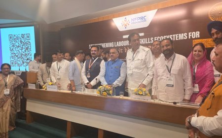 नई दिल्ली की राष्ट्रीय कार्यशाला में शामिल हुए रामगढ़ विधायक, श्रम और रोजगार सृजन पर हुआ मंथन