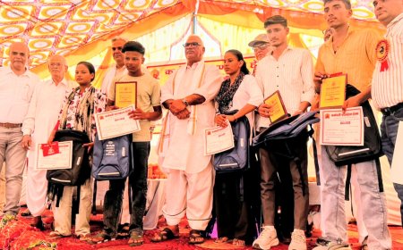 प्रतिभाओं का सम्मान समाज और राष्ट्र के उज्ज्वल भविष्य की आधारशिला : गृह राज्य मंत्री
