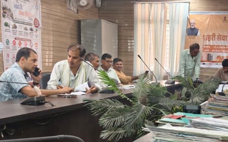 महुवा नगर पालिका में शहरी सेवा शिविर के तहत पट्टे सहित अन्य कार्य से आमजन को हो रहा है लाभ