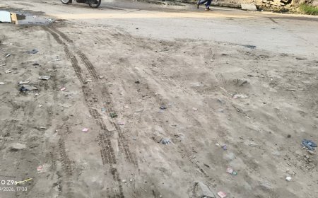 लक्ष्मणगढ़ मे बदहाल सड़कों से लोग परेशान, नगर पालिका से सड़क निर्माण की मांग; बड़े-बड़े गड्ढों के कारण आए दिन हो रही दुर्घटनाएं