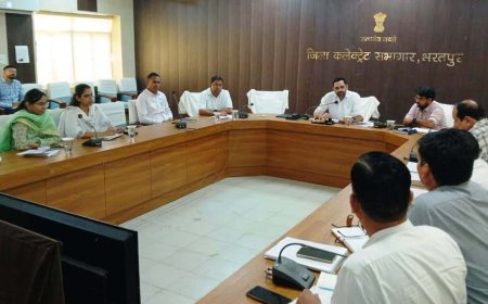 बरसात से पहले जल निकासी, सड़क मरम्मत और पेयजल व्यवस्था दुरुस्त करें-जिला कलक्टर