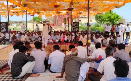 कजनाऊ कलां में नवचौकिया भोमियाजी महाराज के जागरण में उमड़ा आस्था का जनसैलाब, हजारों श्रद्धालुओं ने टेका मत्था
