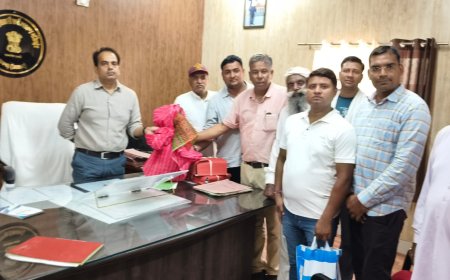 अखिल भारतीय अहीर महासभा ने किया उपखंड अधिकारी का स्वागत; भेदभाव रहित कार्य प्रणाली की उठाई मांग