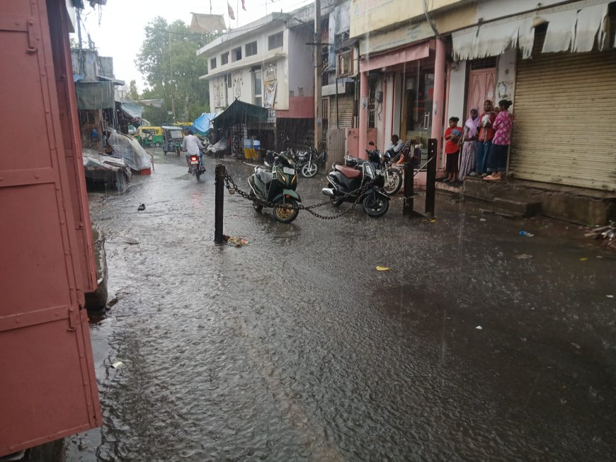 राजगढ़ में दोपहर बाद झमाझम बारिश: नौतपा की निकली हवा, तापमान में भारी गिरावट से मौसम हुआ खुशनुमा