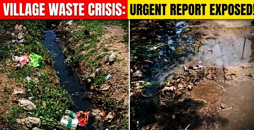 कोठार पंचायत में विकास कार्य ठप, अधूरी नालियों और कीचड़ के कारण ग्रामीण व स्कूली बच्चे परेशान; सड़क पर बह रहा गंदा पानी
