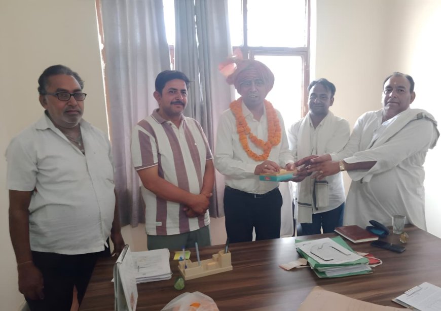 संदीप गौड़ ने संभाला डीग जिला रसद अधिकारी का पदभार; सार्वजनिक वितरण व्यवस्था को पारदर्शी और मजबूत बनाने के दिए निर्देश