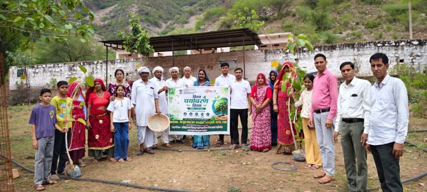 विश्व पर्यावरण दिवस पर 11 पौधे लगाकर पर्यावरण महायज्ञ का किया शुभारंभ