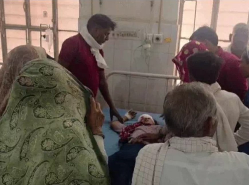 तेज रफ्तार ट्रक की टक्कर से पलटा टेंपो; राजगढ़ कॉलेज से परीक्षा देकर लौट रही छात्रा गंभीर रूप से घायल, जयपुर रेफर