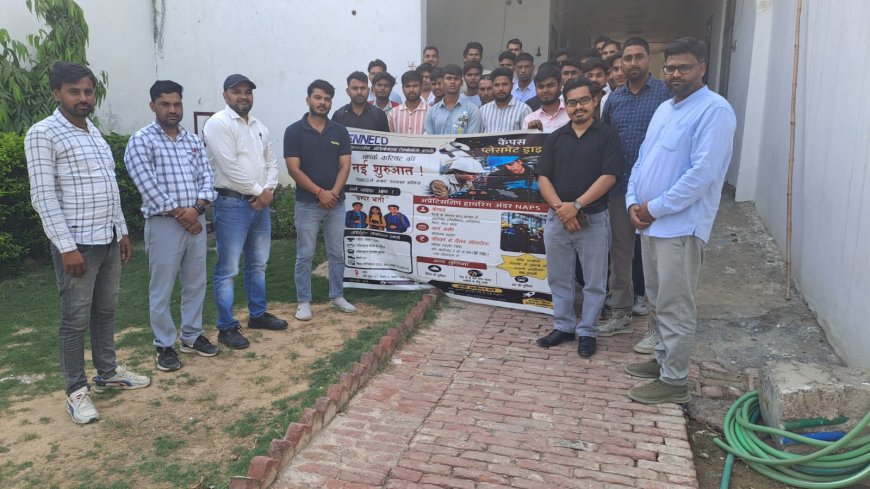 अरावली स्किल डेवलपमेंट सेंटर के 25 युवाओं का हुआ प्लेसमेंट;  टेनेको इंडिया प्रालि ने साक्षात्कार के बाद चयनित अभ्यर्थियों को दिया रोजगार अवसर