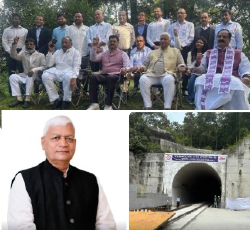 रेलवे जॉइंट पार्लियामेंट कमेटी की बैठक संपन्न: भीलवाड़ा सांसद अग्रवाल ने ‘योगनगरी-उदयपुर एक्सप्रेस’ को प्रतिदिन चलाने की उठाई मांग