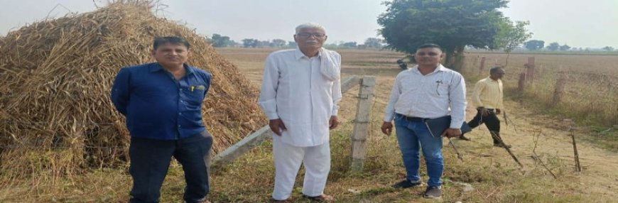 तारबंदी योजना के तहत रामदयाल को मिला लाभ, मुख्यमंत्री व जिला प्रशासन का जताया आभार