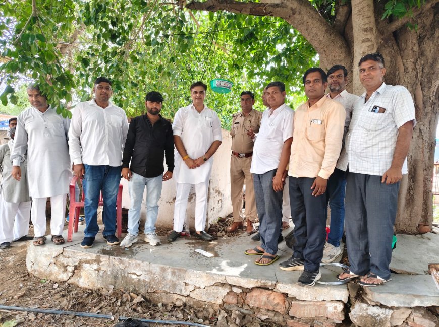 आदर्श एजुकेशन संस्थान एनजीओ ने बांधे 350 परिंडे, बेजुबान पक्षियों के संरक्षण का दिया संदेश