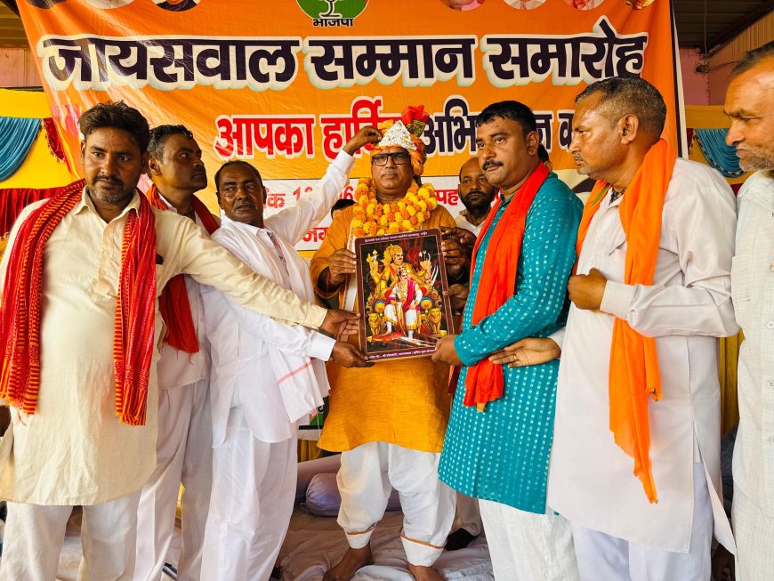 संस्कार और प्रतिभा का सम्मान नई पीढ़ी के लिए प्रेरणा पुंज : जवाहर सिंह बेढ़म