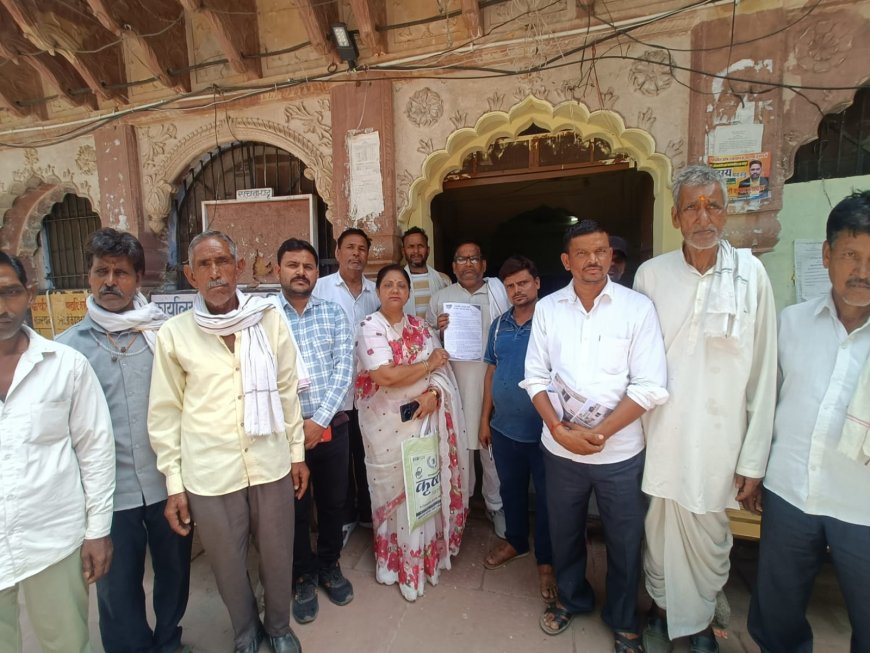 अतिक्रमण, गंदगी और जलभराव से जूझ रहा बाड़ी शहर; भाजपा नगर अध्यक्ष ने SDM को सौंपा ज्ञापन