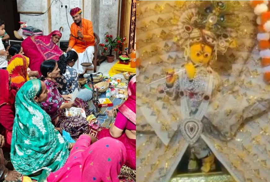 राजाधिराज केशोराय महाराज के मंदिर में ठाकुर जी ने लगाया बाजार, अधिक मास के उपलक्ष्य में हुआ अनूठा आयोजन