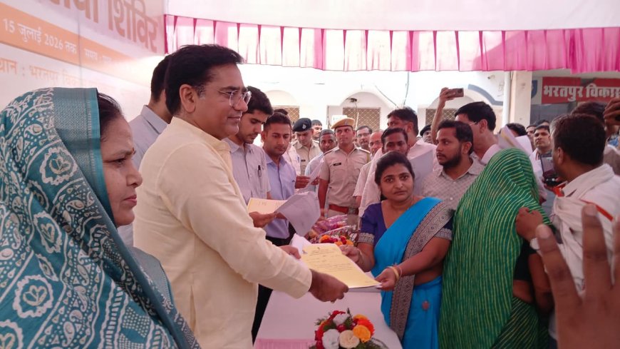प्रभारी मंत्री ने सरसैना एवं बीडीए में जनकल्याण सेवा शिविरों का किया अवलोकन योजनाओं का लाभ अंतिम व्यक्ति तक पहुंचाना सरकार की प्राथमिकता-सुरेश सिंह रावत