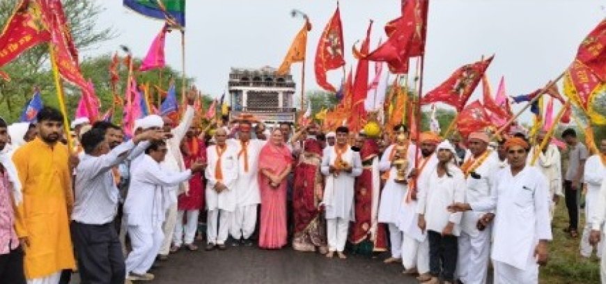 झडाया में 108 कुंडीय श्री राम महायज्ञ का शानदार आगाज 17 जून से, महिलाओं ने निकाली विशाल ऐतिहासिक कलश यात्रा