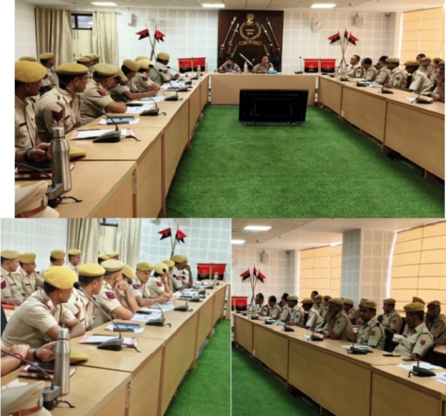 मालखाना निस्तारण एवं रखरखाव को लेकर पुलिस अधीक्षक कार्यालय में अहम बैठक आयोजित