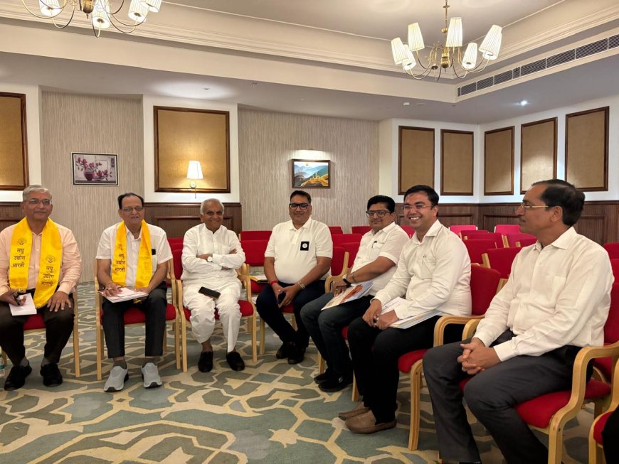 इंडिया स्टोन मार्ट-2028 एमओयू कार्यक्रम में भरतपुर इकाई का प्रतिनिधित्व, उद्योगों की समस्याओं को प्रमुखता से उठाया
