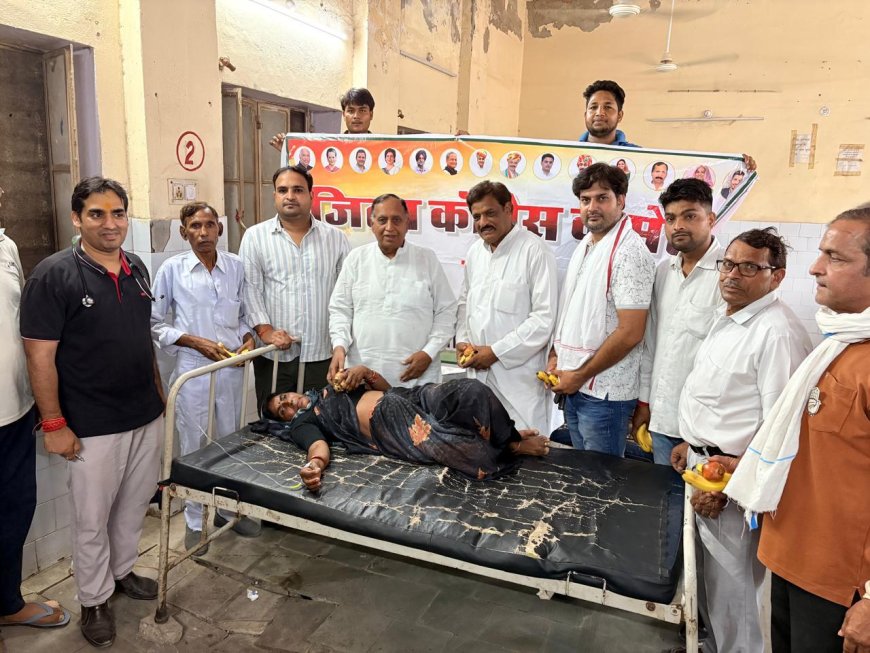 डीग में पर्यावरण संरक्षण के संकल्प के साथ मनाया राहुल गांधी का जन्मदिन; चामुंडा माता मंदिर में किया पौधारोपण