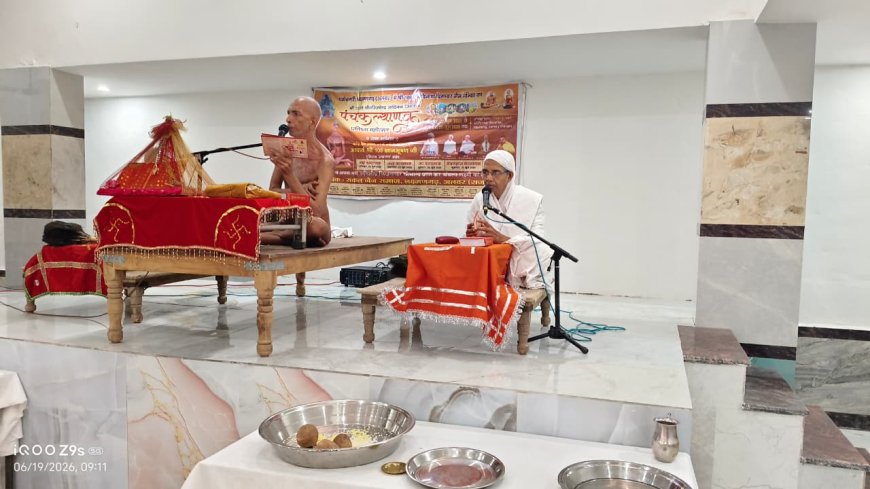 श्रुत पंचमी पर्व मुनि ज्ञान भूषण जी के सानिध्य में मनाया