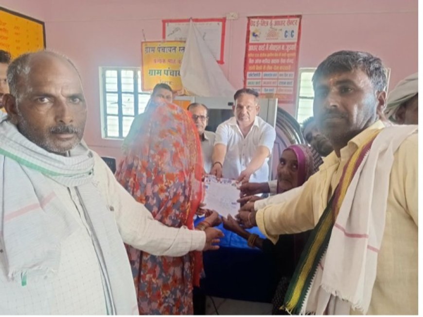 सालाबाद मे ग्रामीण सेवा शिविर बना वरदान, मिनटों में मिला भूमि विभाजन का समाधान