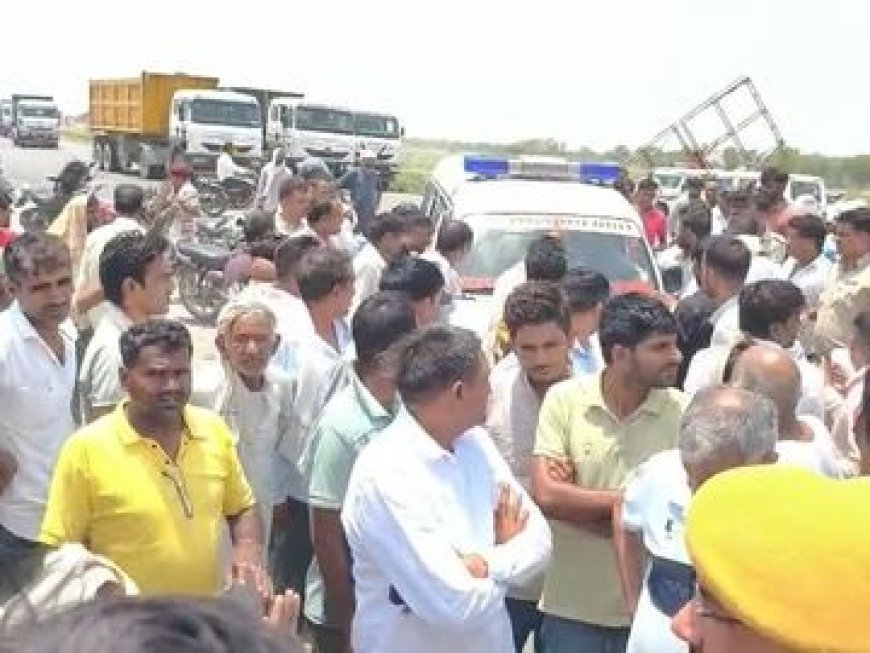 भीषण सड़क हादसा: तेज रफ्तार ट्रेलर ने चाचा-भतीजी को कुचला, मौके पर ही दर्दनाक मौत