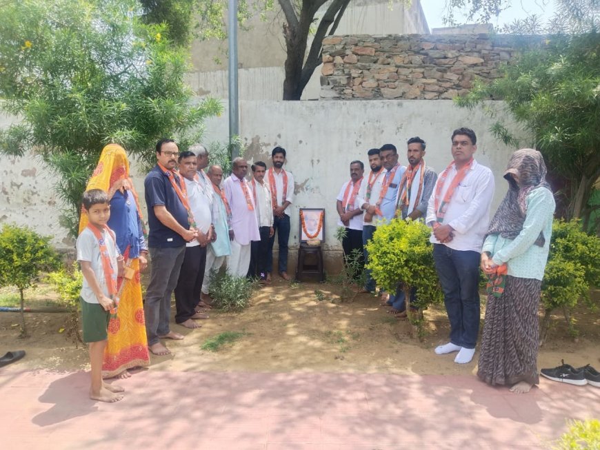डॉ. श्यामा प्रसाद मुखर्जी का बलिदान दिवस श्रद्धापूर्वक मनाया, राष्ट्र की एकता और अखंडता के संकल्प को दोहराया