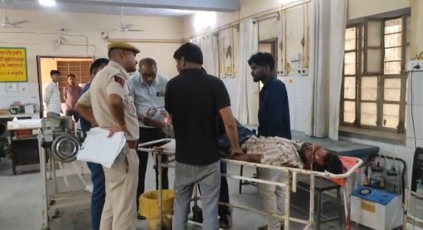 मोबाईल फोन पकडने के प्रयास मे ट्रेन से गिरकर युवक गंभीर रूप से घायल अलवर रैफ